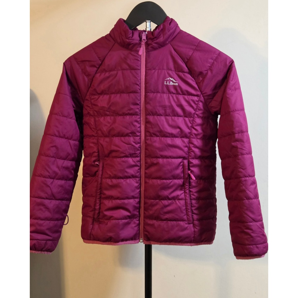 L.L.Bean Micro-Puffer Jacket Youth Size Medium (10-12) Pink